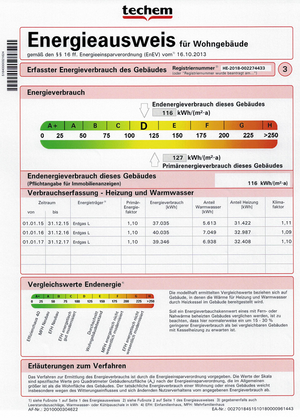 Energieausweis Seite 2
