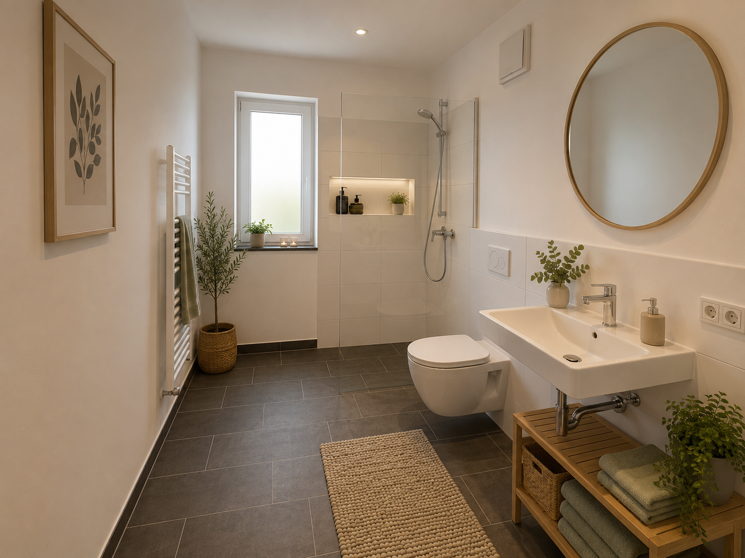 Badezimmer KI generiert
