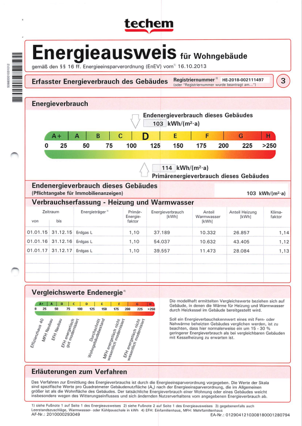 Energieausweis Seite 2