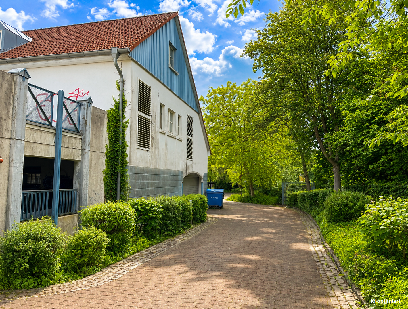 Einfahrt Innenhof / Parkgarage
