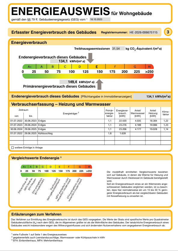 Energieausweis Seite 2